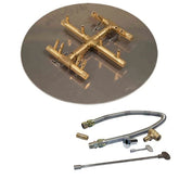 Circle Tree-Style Brass Burner/Circular Plate - CFBCTL120